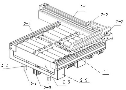 Steering device for conveying mechanism and working mode