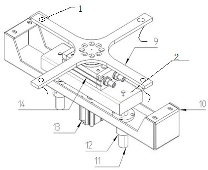 Steering device for conveying mechanism and working mode