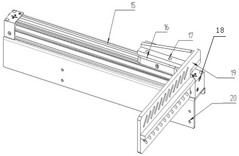 Steering device for conveying mechanism and working mode