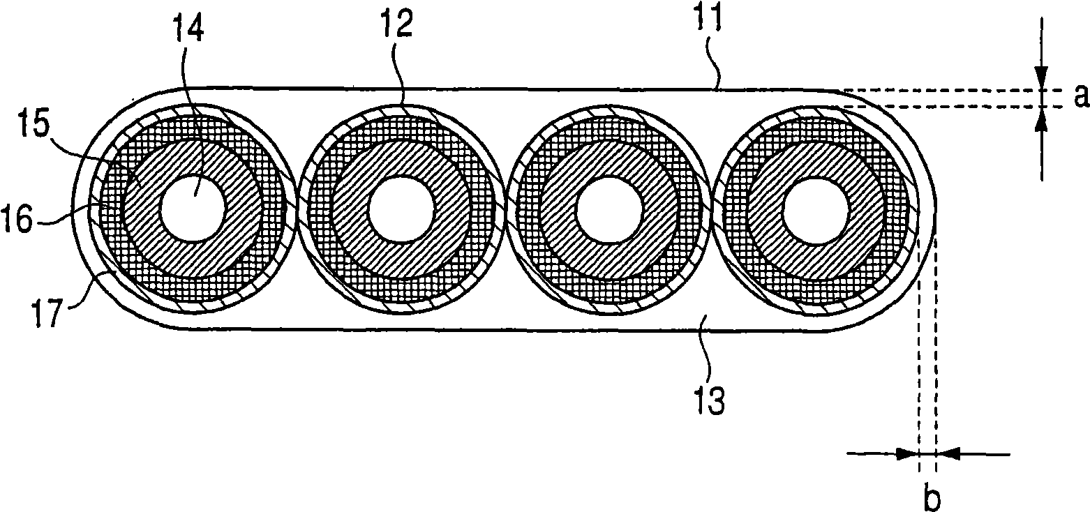 Fiber-optical zonal core thread