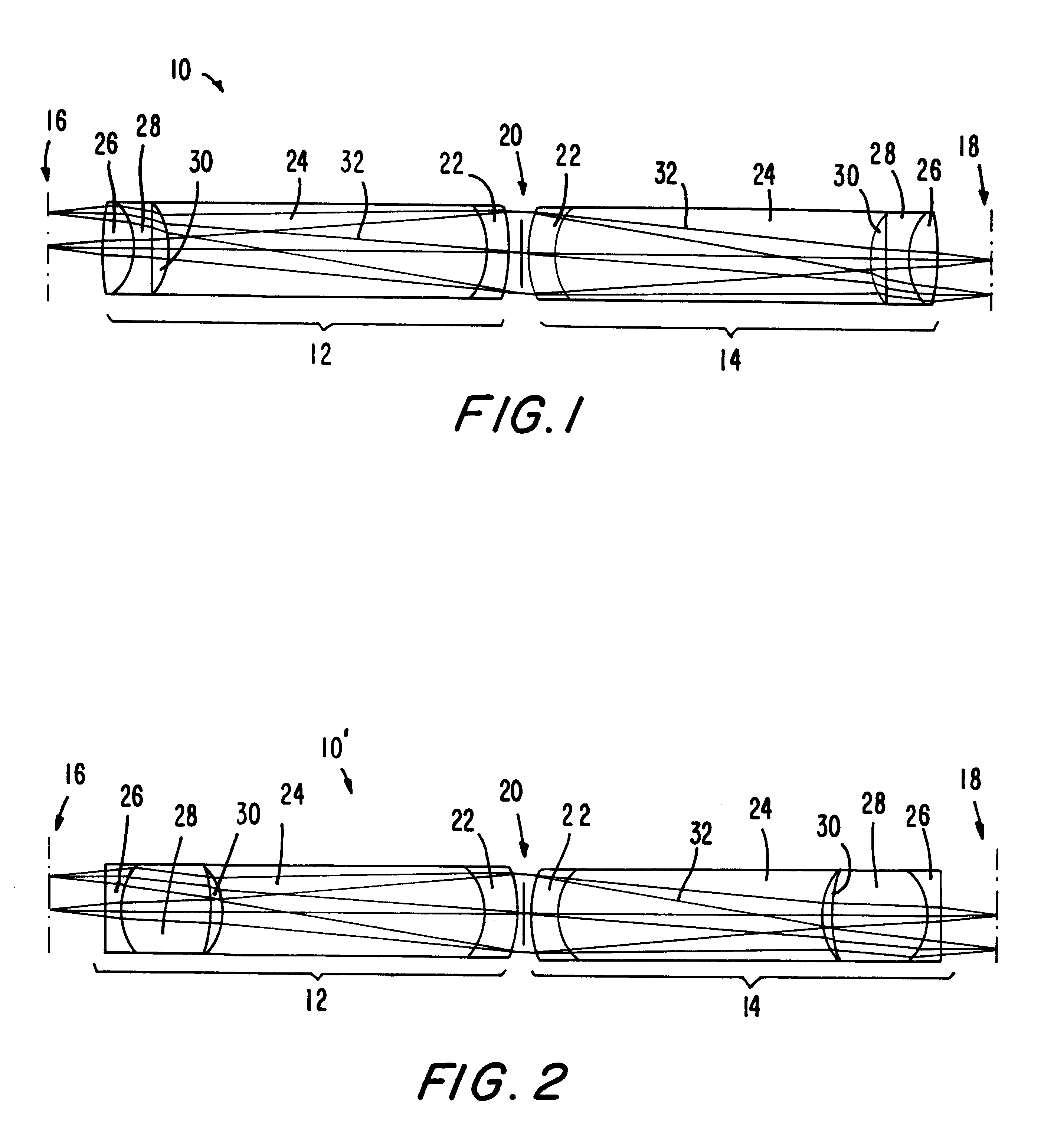 Symmetric anastigmatic endoscope relay system