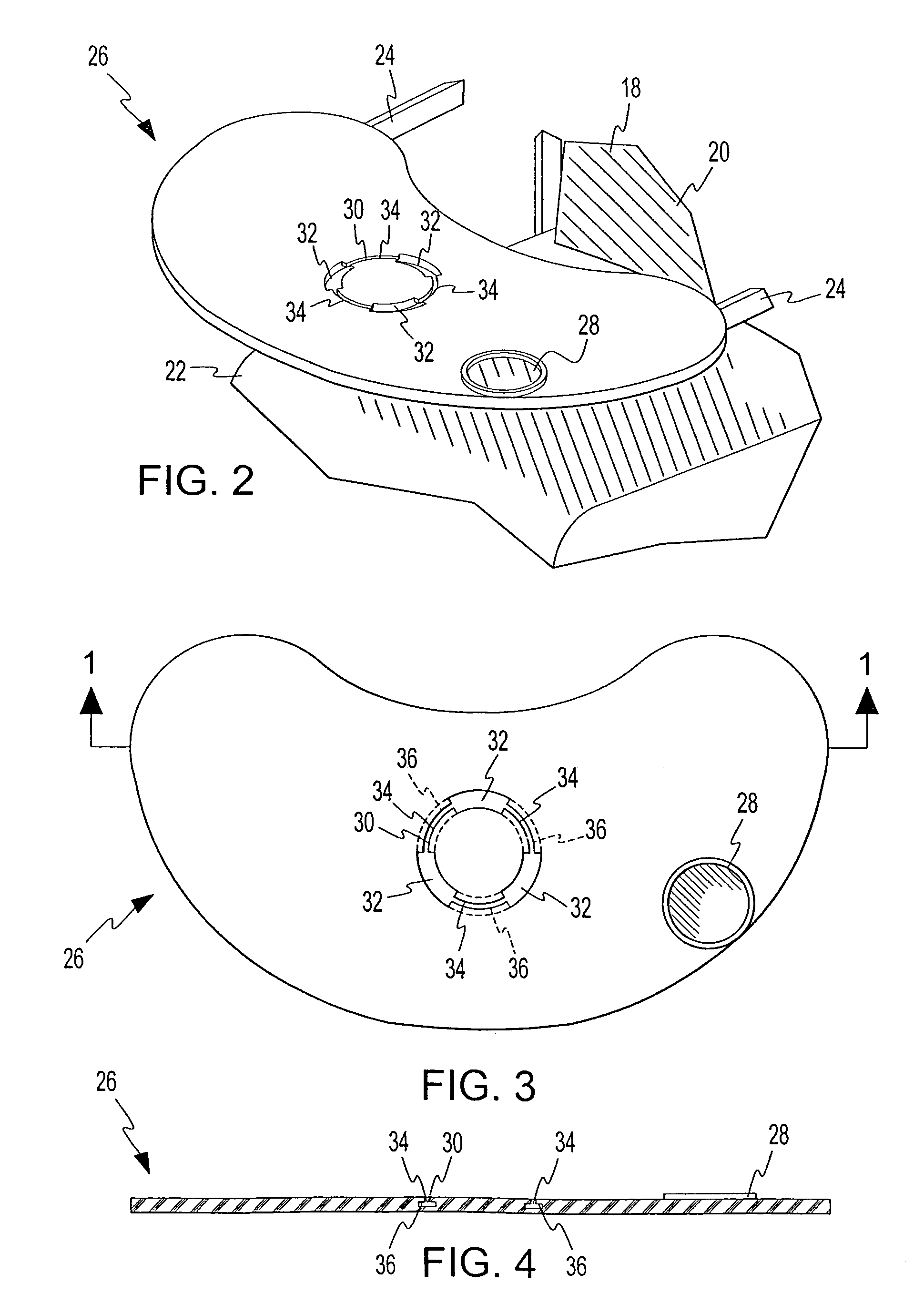 High chair tray adapted to receive receptacles