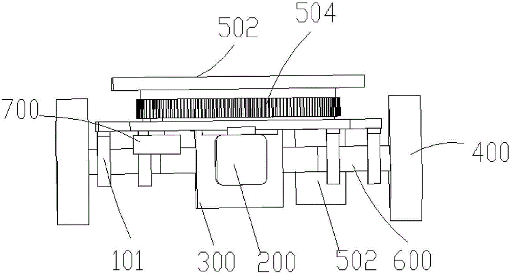 Omni-directional differential drive wheel device and AGV