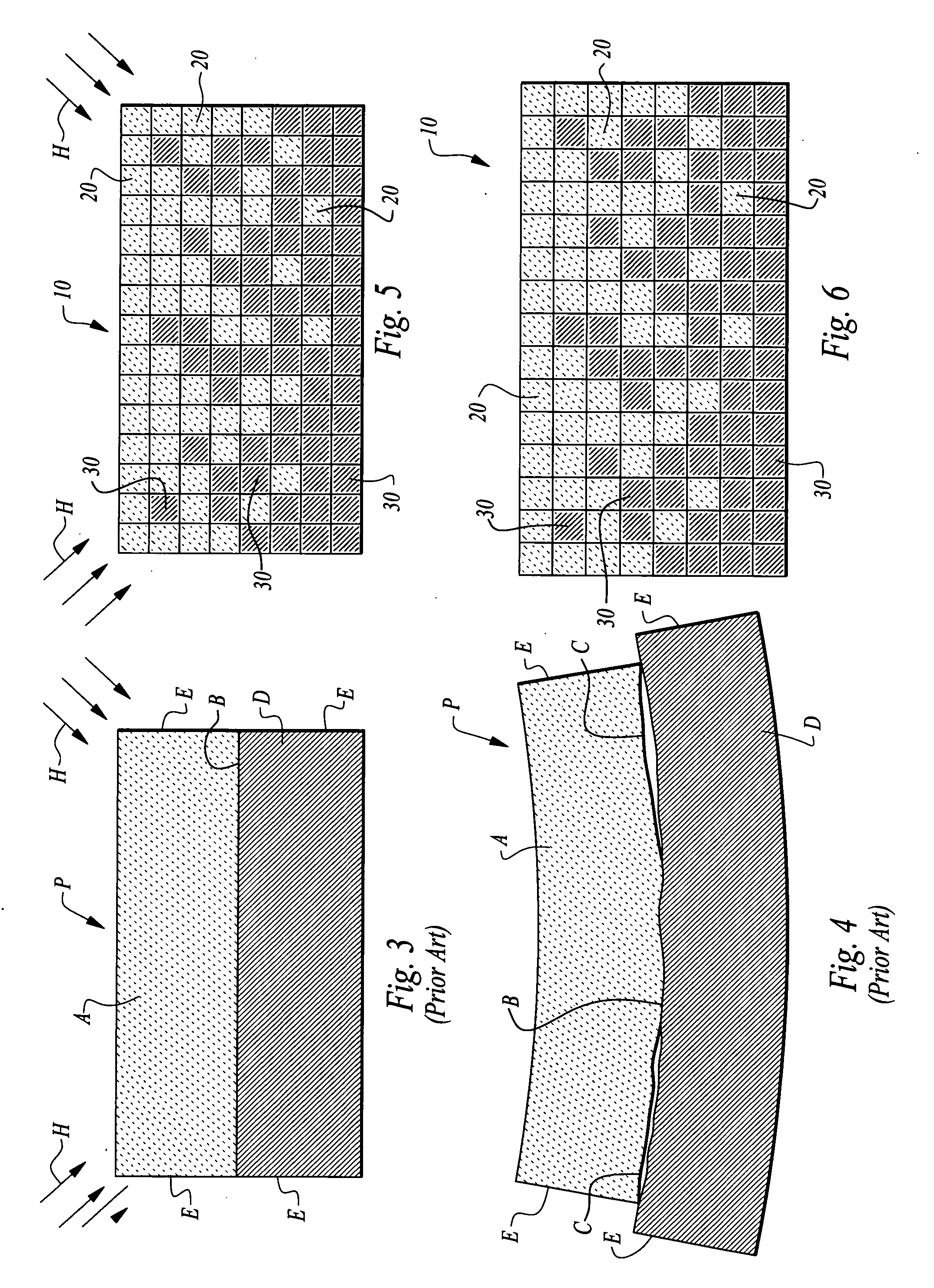 Boundary configurations for multi-material print-forming