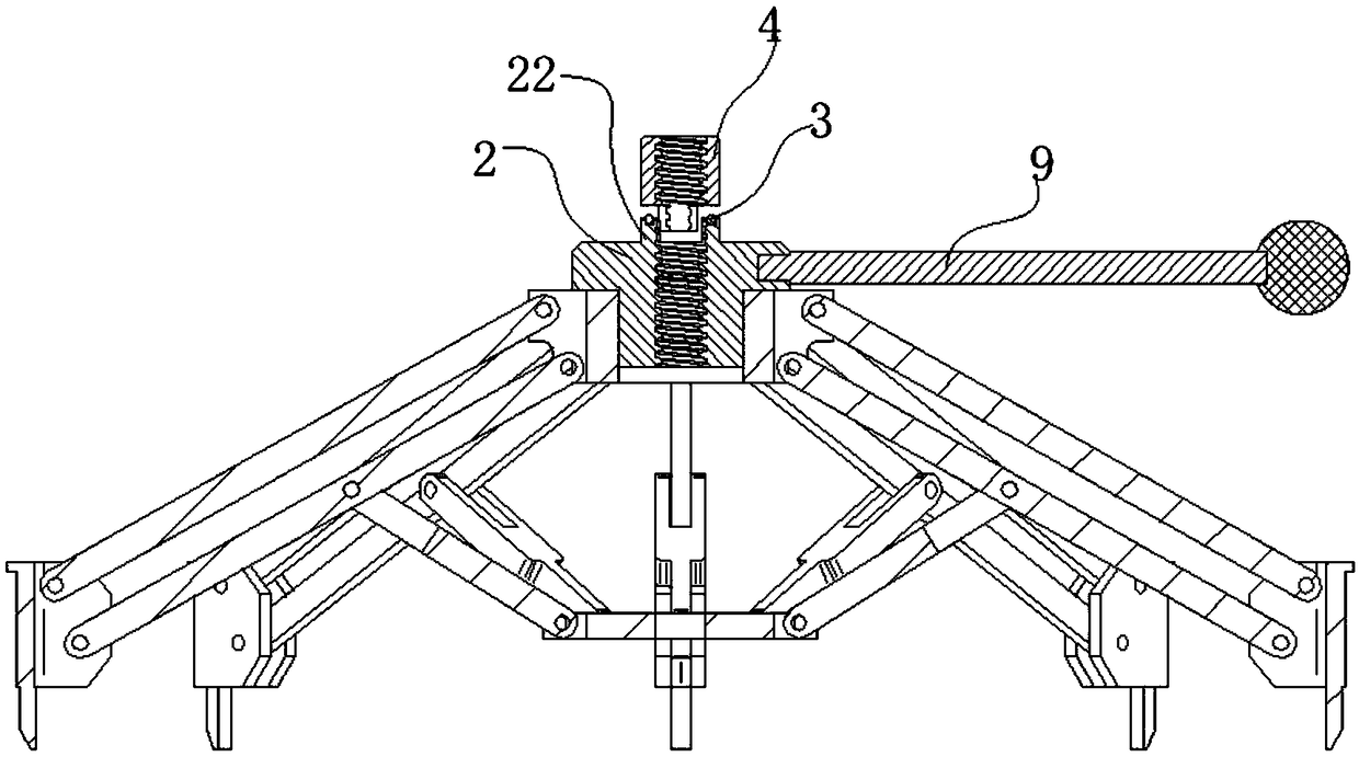 A portable tire loading device and an operation method thereof