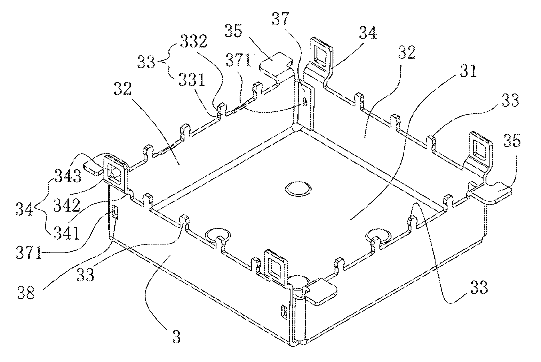 Camera socket connector