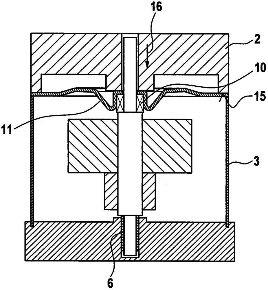 An electric machine and a method for adjusting the axial bearing clearance