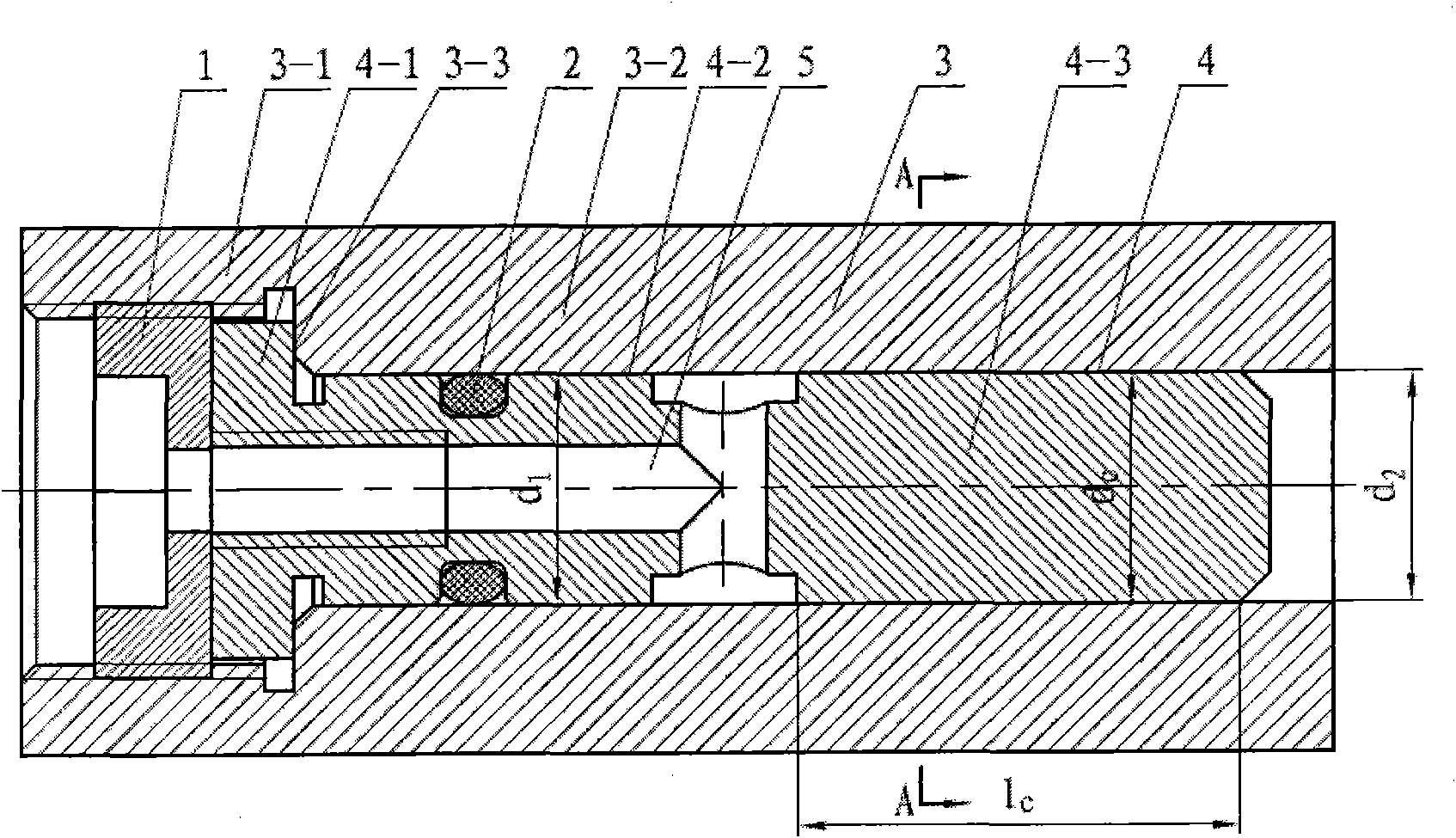 Annular slit restrictor