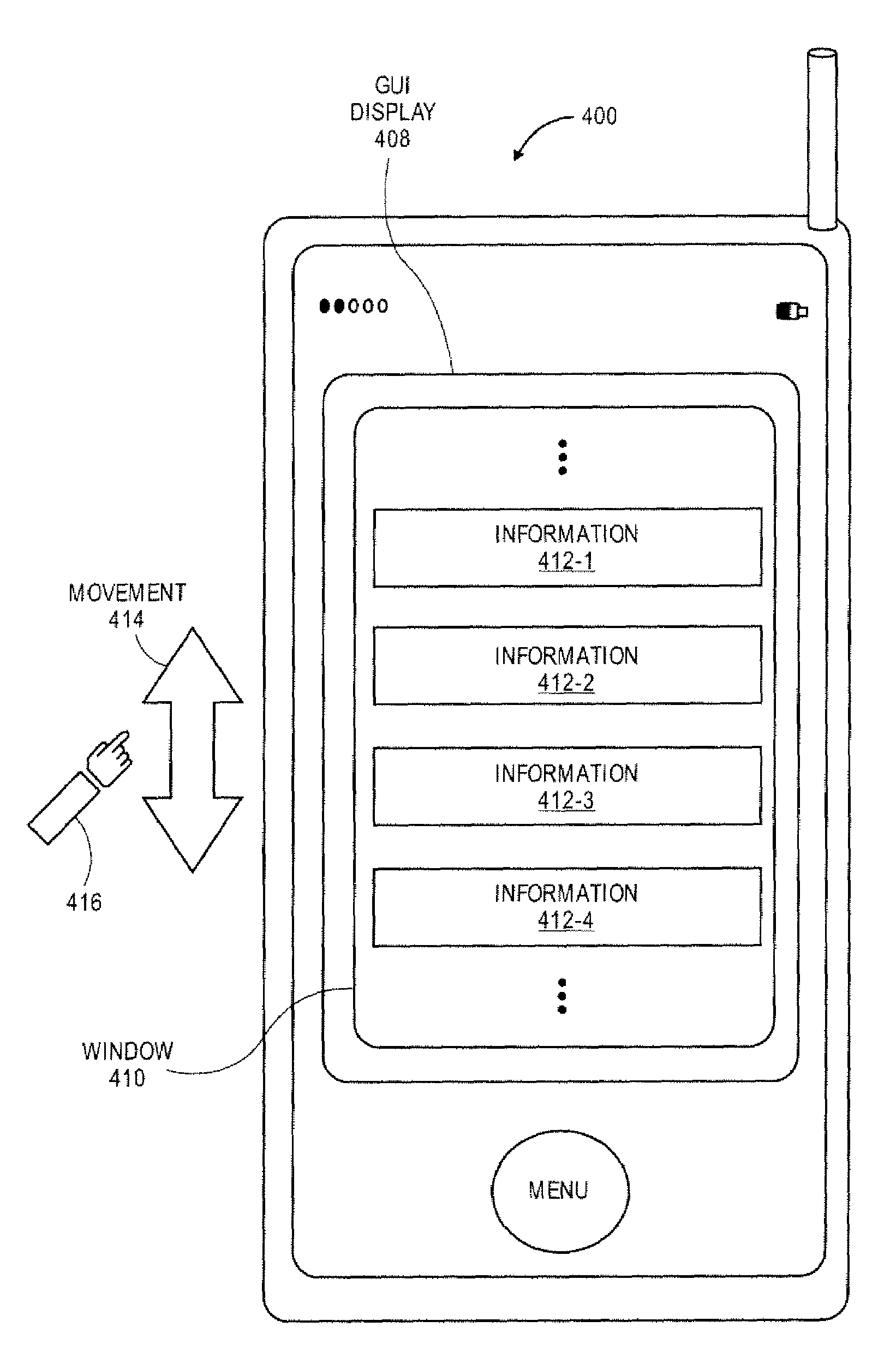 Application Programming Interfaces for Scrolling Operations