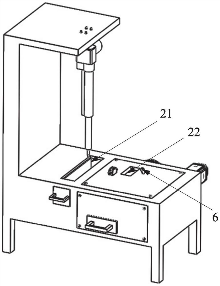 A kind of hawthorn removing core device