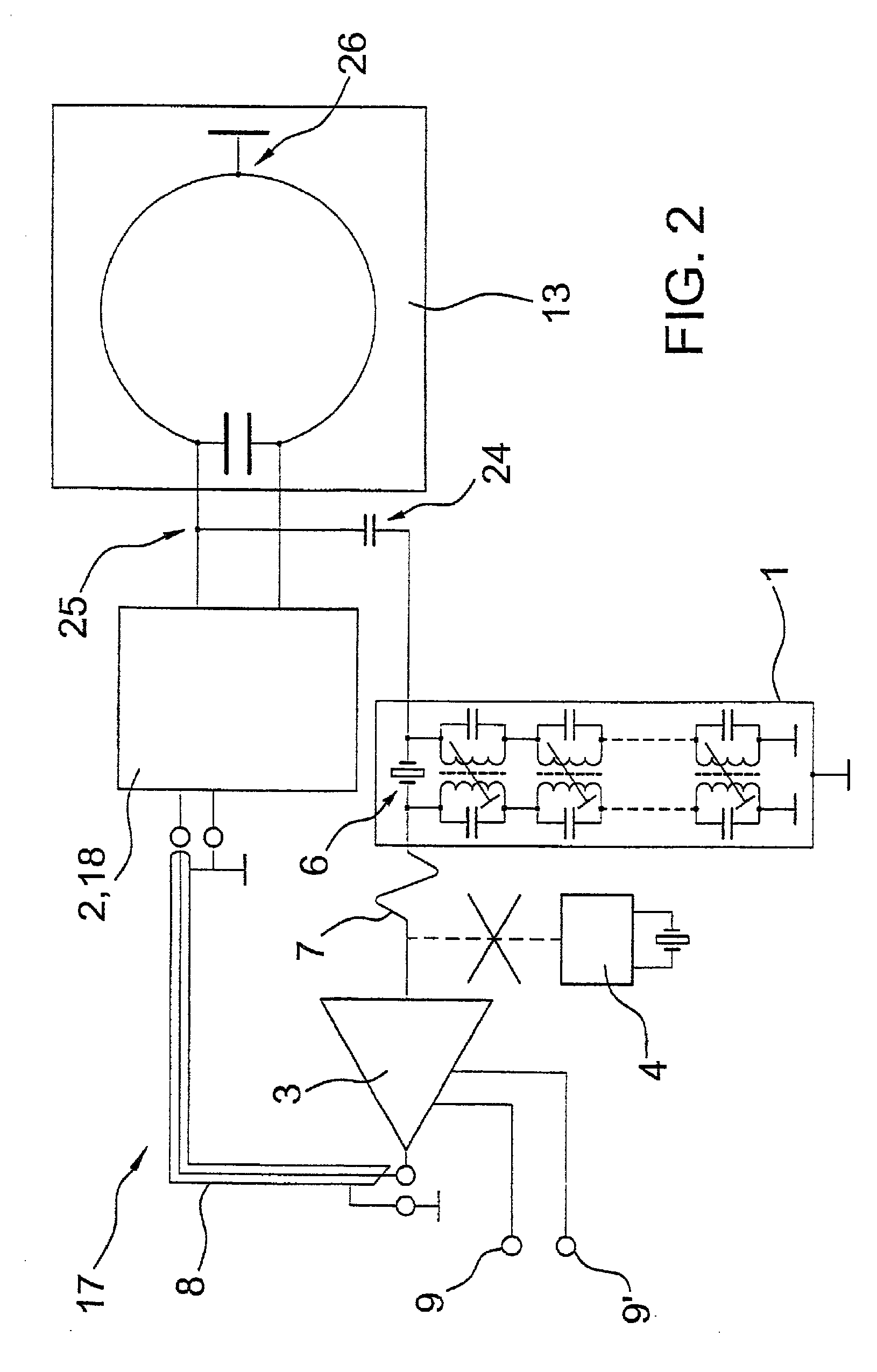 Device and method for etching a substrate using an inductively coupled plasma