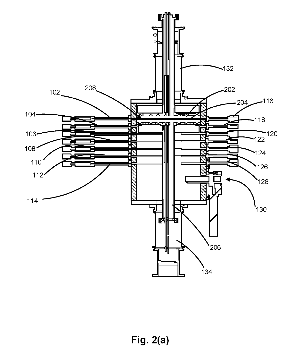 Multi-zone reactor, system including the reactor, and method of using the same