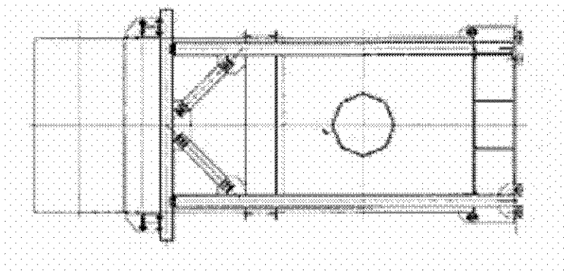 Design analysis method for gas turbine gas inlet device