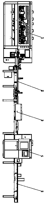 High speed optimized truncating and finish planing production line