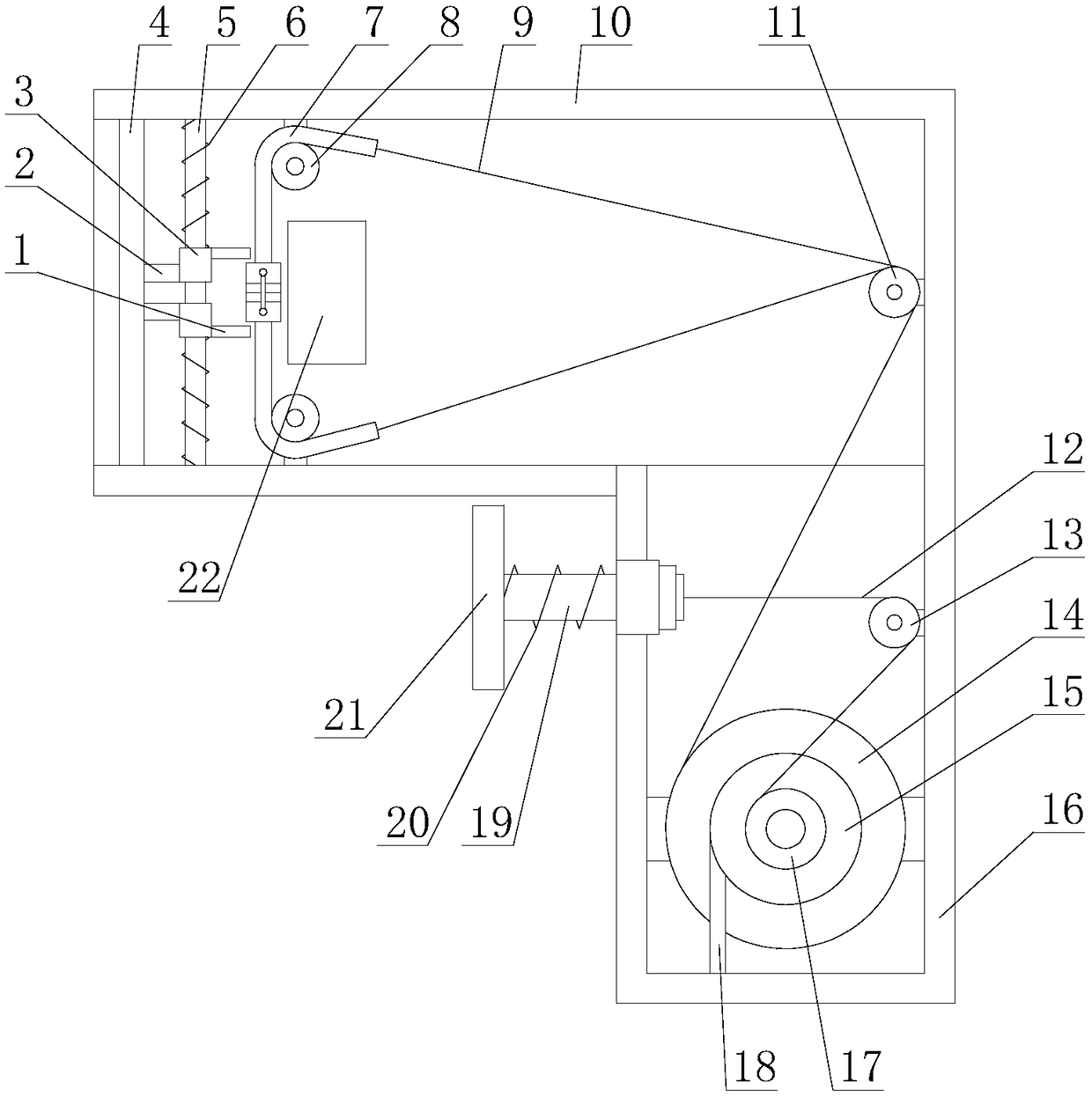 A cash register code scanning gun based on the block chain technology