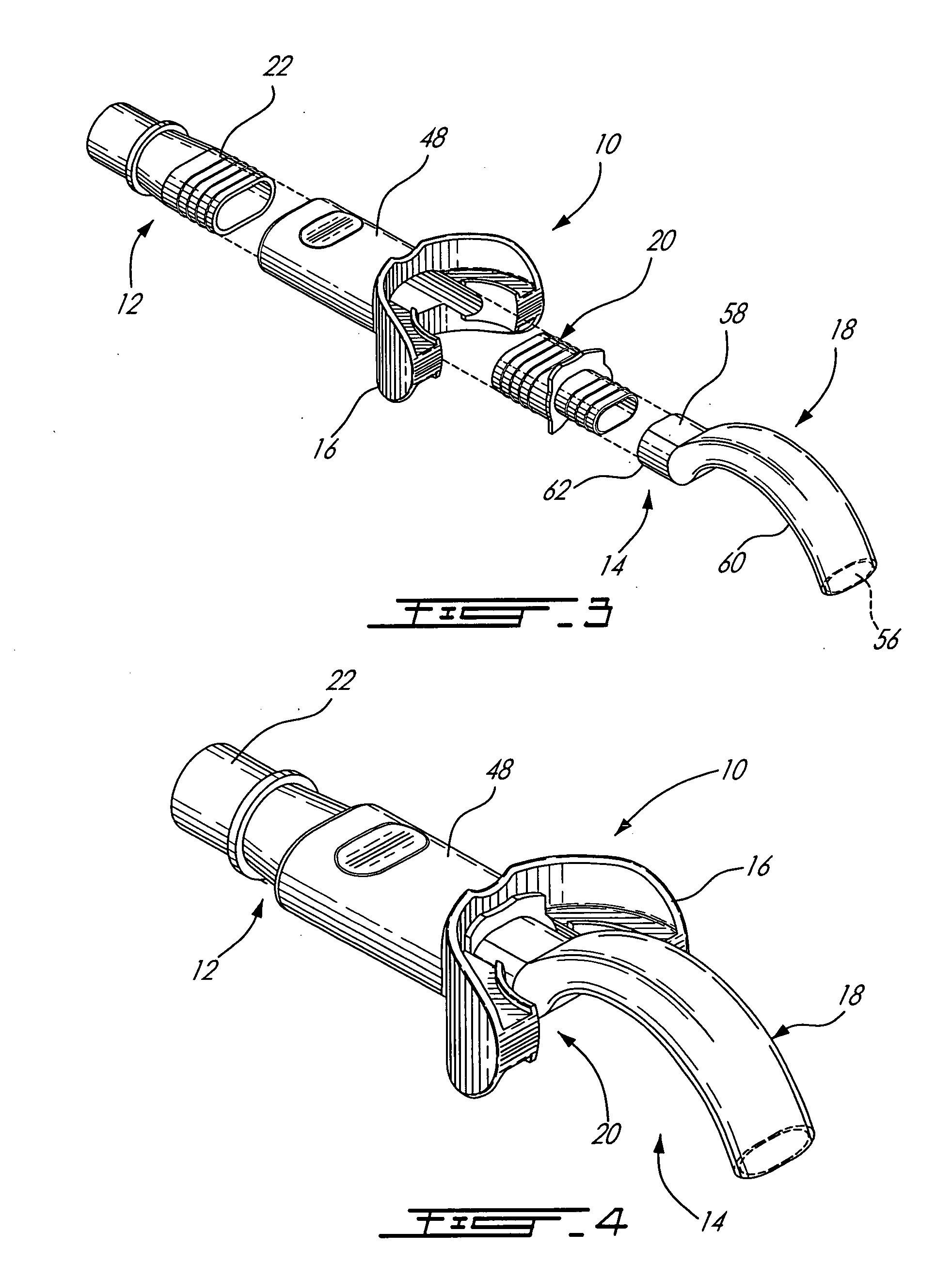 Respiratory apparatus with mouthpiece