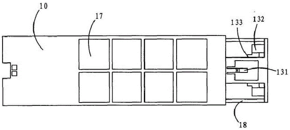 Heating module mounting device