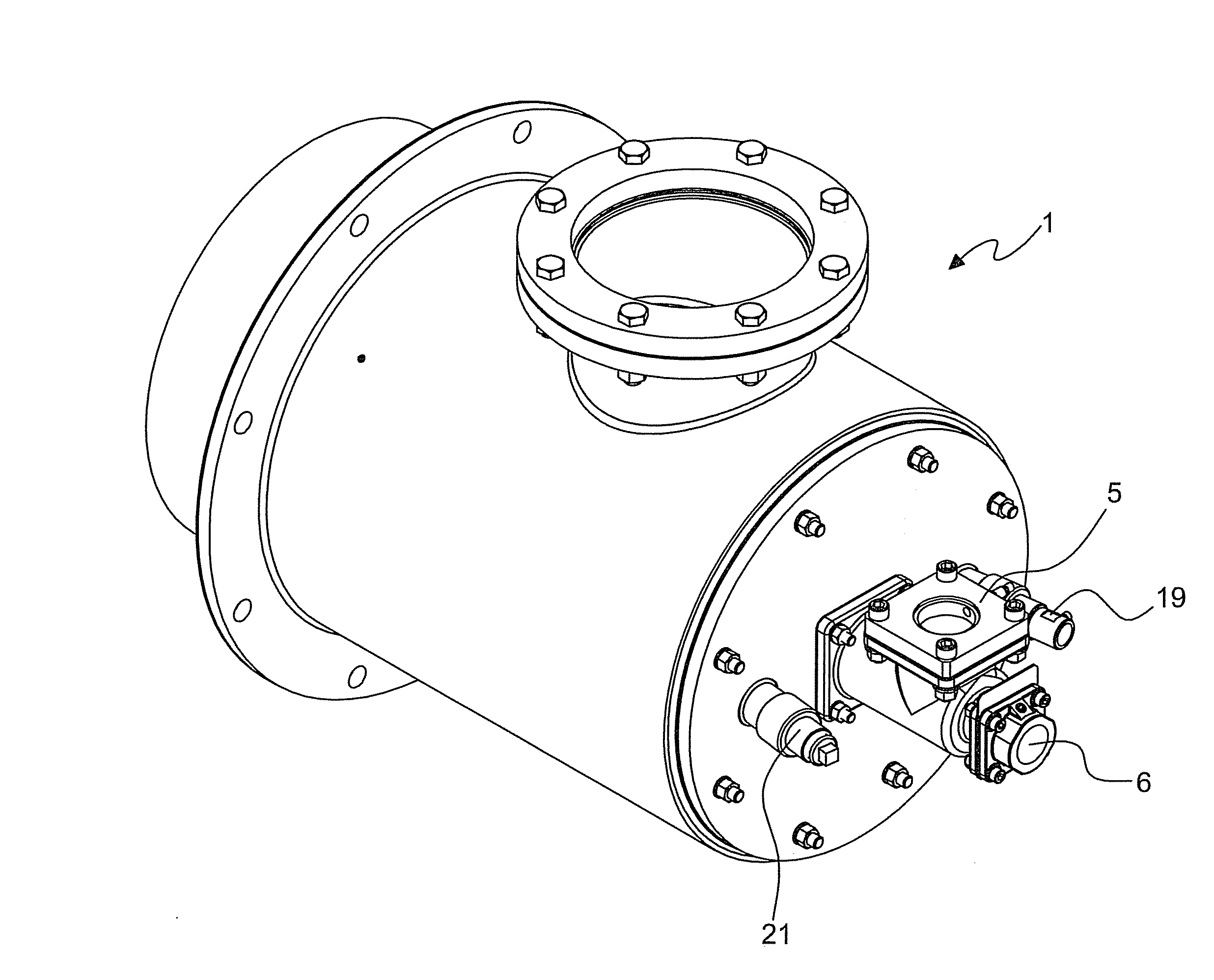 LOW NOx EMISSION INDUSTRIAL BURNER AND COMBUSTION PROCESS THEREOF