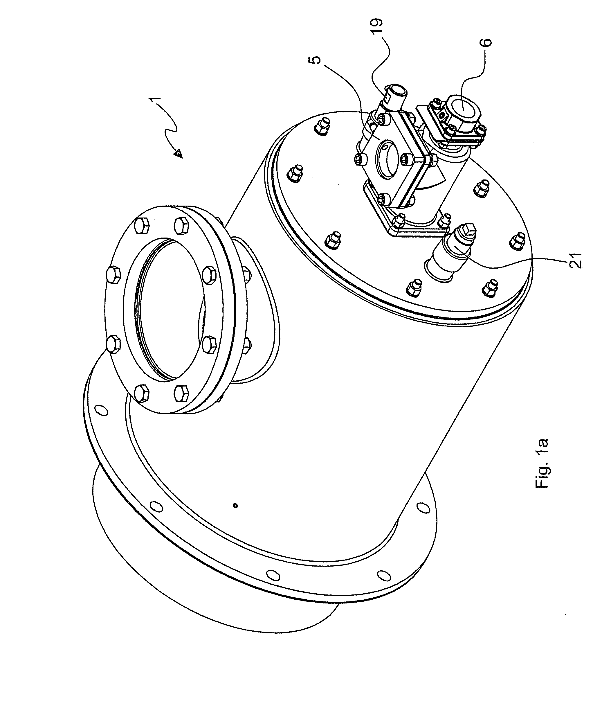 LOW NOx EMISSION INDUSTRIAL BURNER AND COMBUSTION PROCESS THEREOF