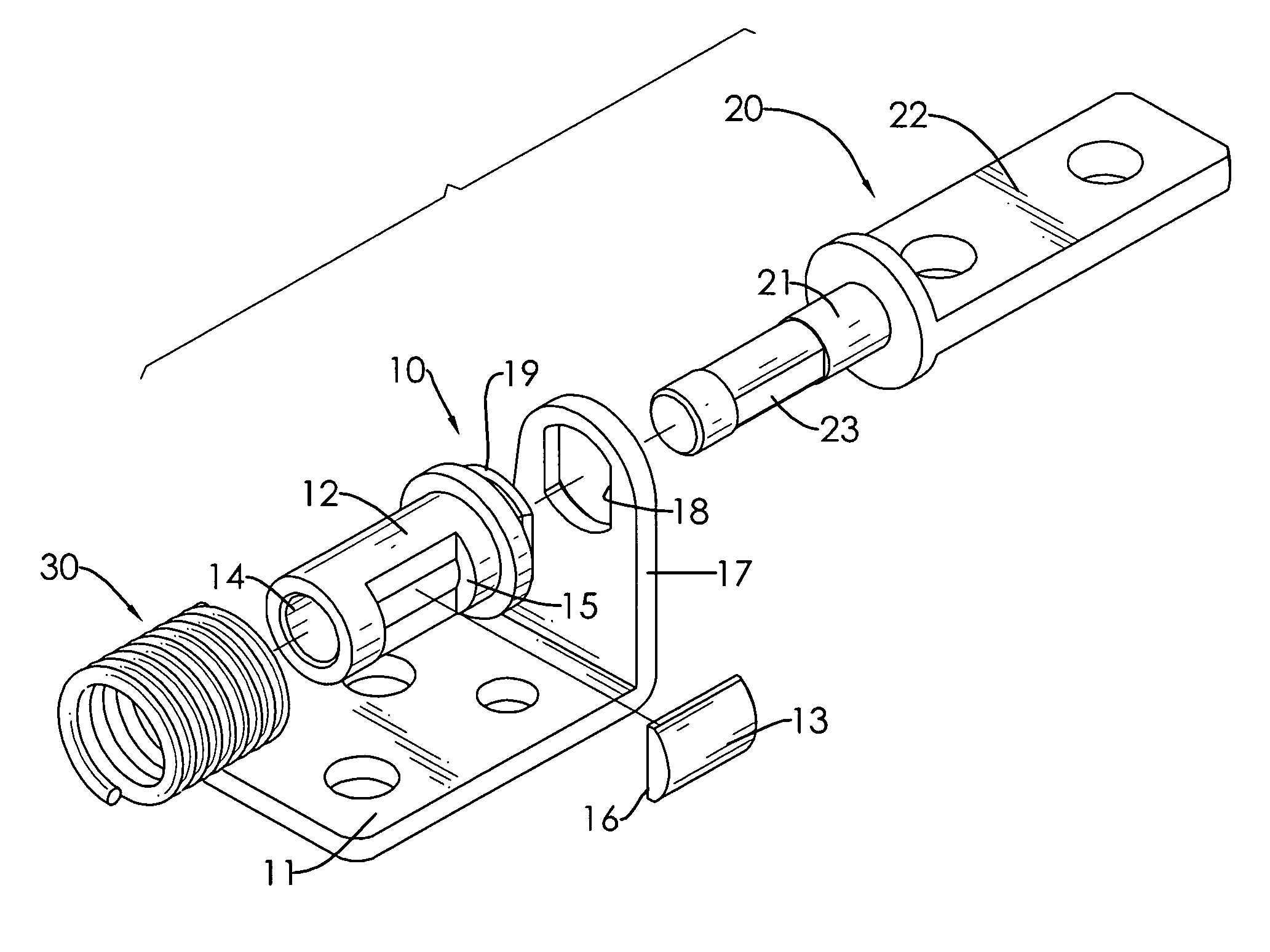 Hinge and an electronic device with the same