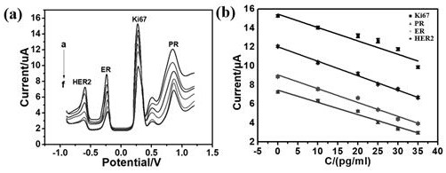 Electrochemical biosensor and application thereof