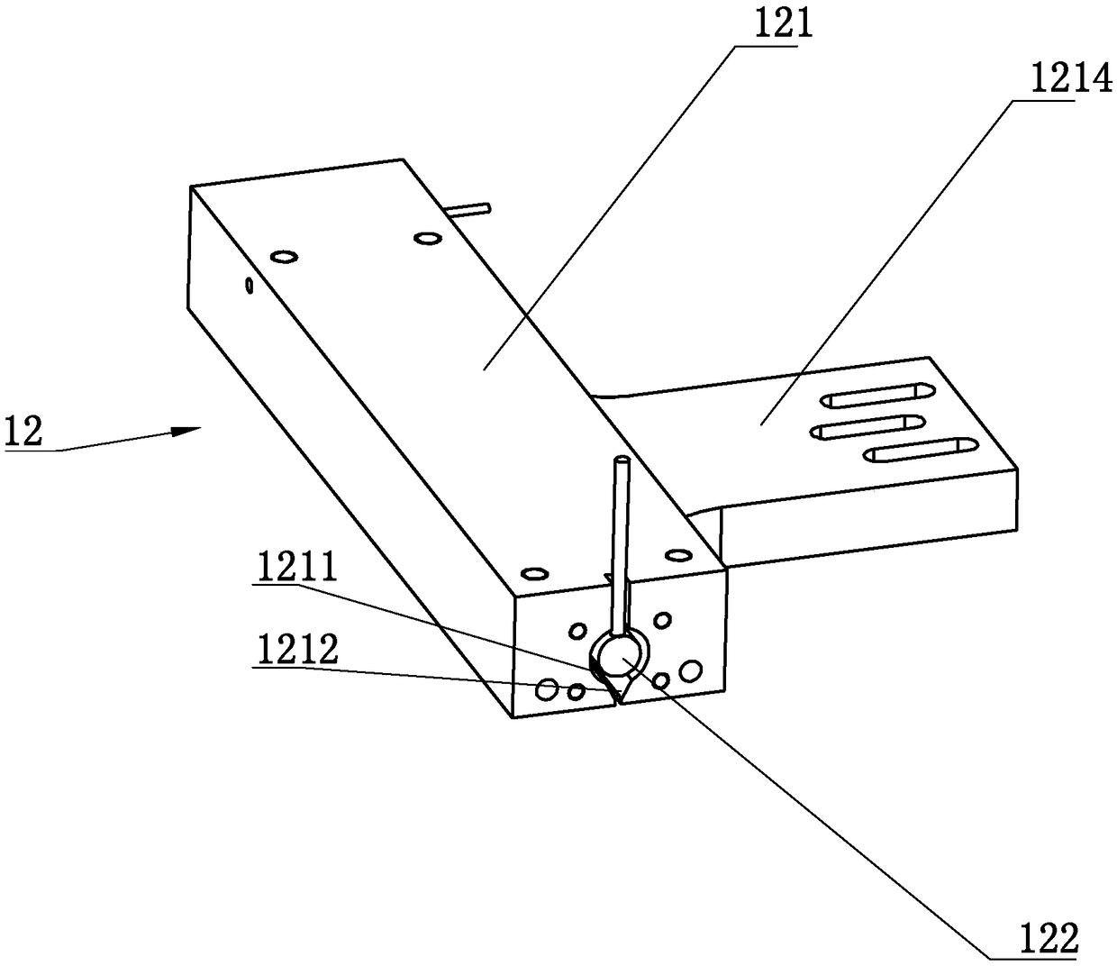 Earpiece plate clamping and heating mechanism