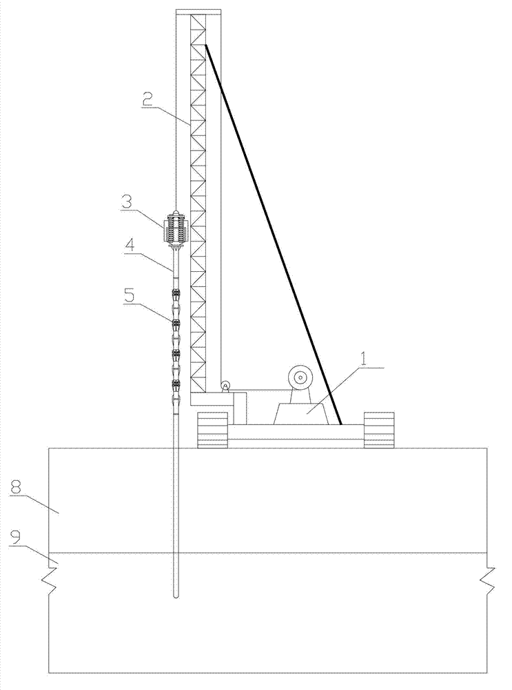 Plate plug method capable of realizing vibratory compaction