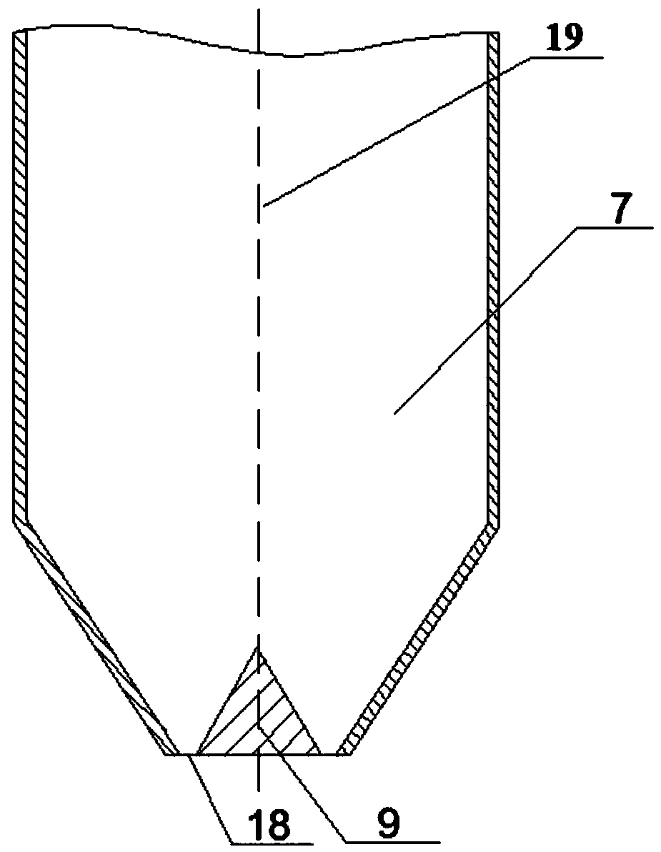 Device for preparing glass tube and preparation method for device