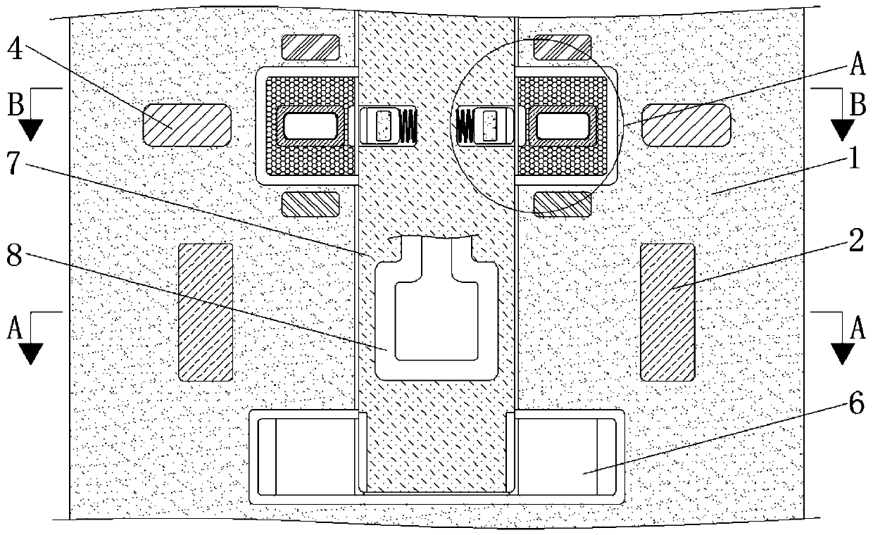 Macromolecule water-based paint stirring device based on magnetic electricity generation