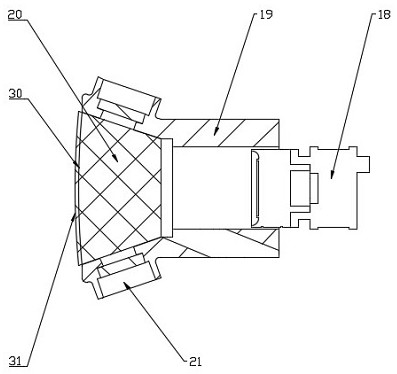 Automatic injection mechanism fused with tactile perception