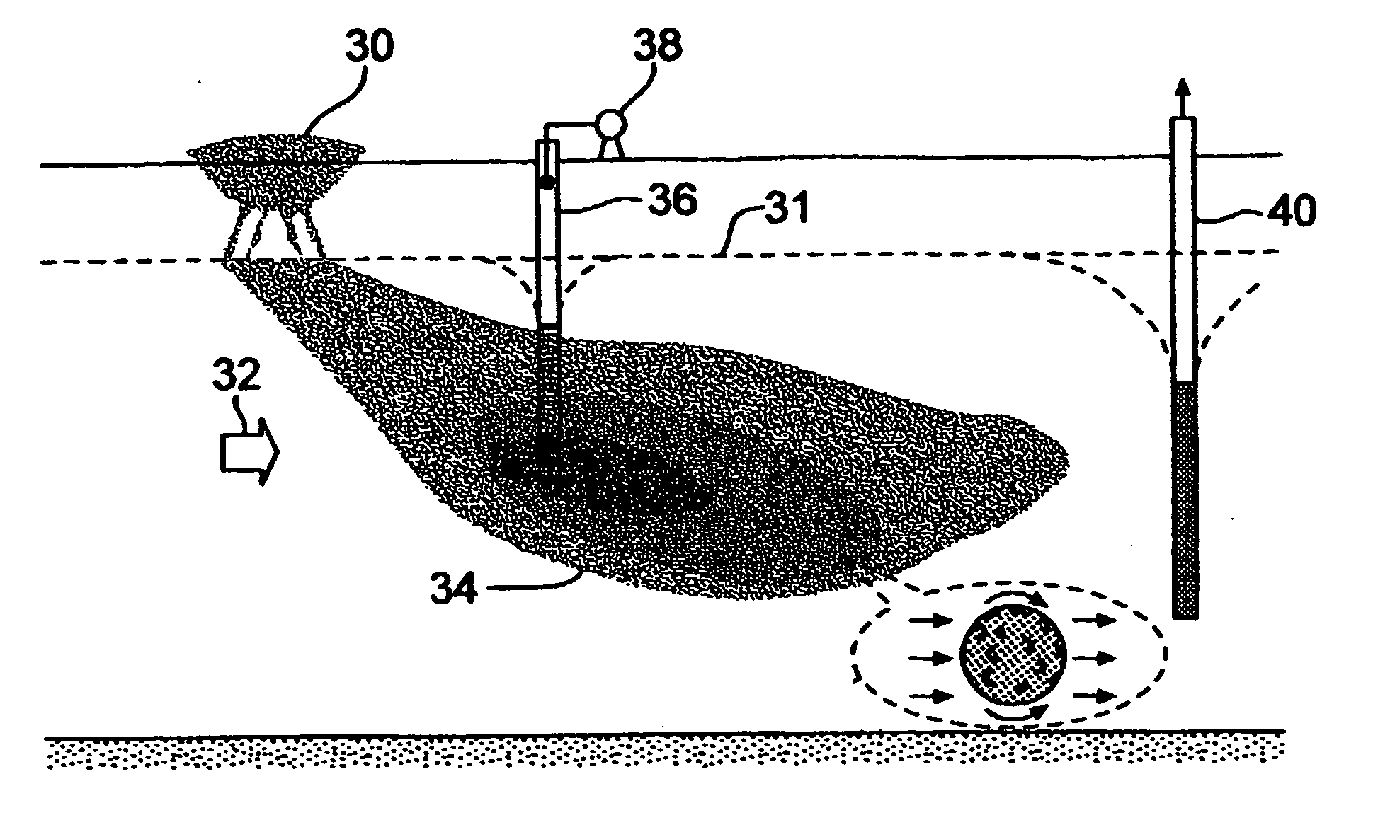 Method for treating contaminated water