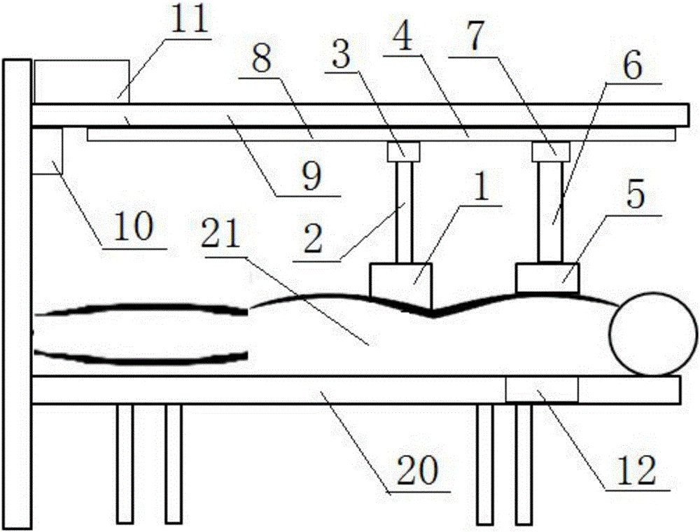 Rubbing robot and rubbing massage method thereof