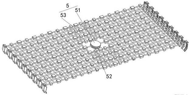 A water area algae control aeration device