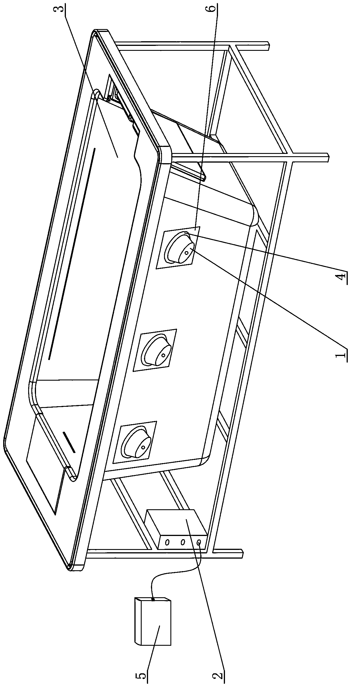 Ultrasonic bathtub