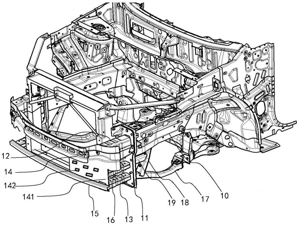 A vehicle anti-collision component