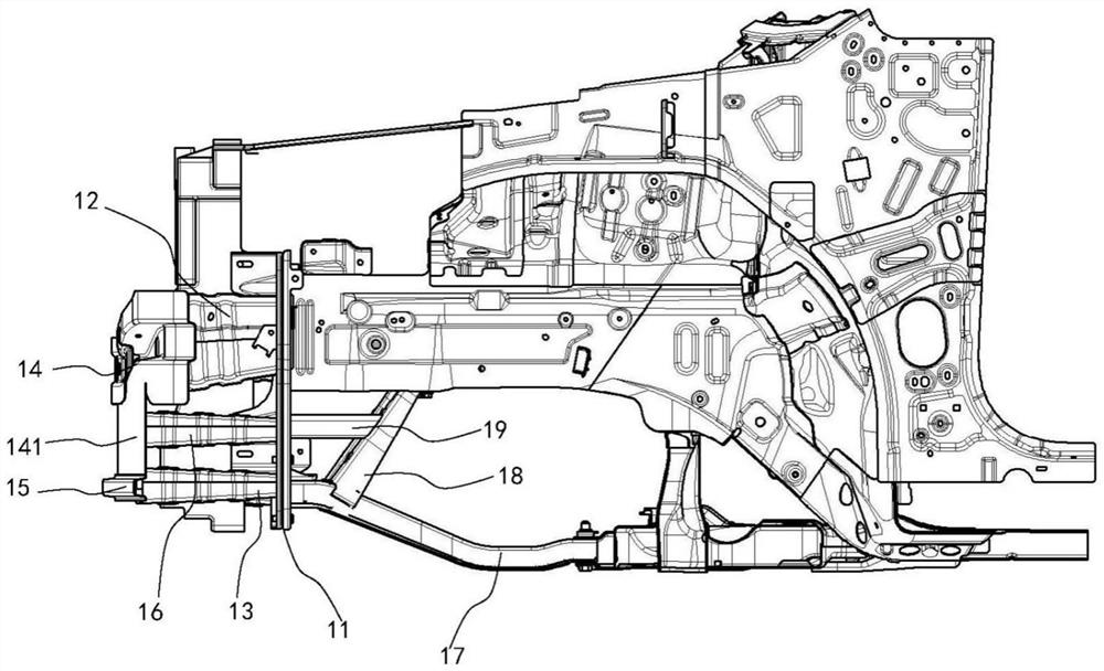 A vehicle anti-collision component