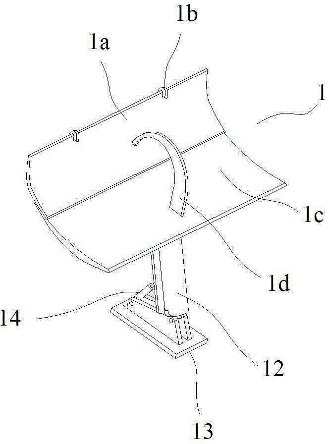 Multiple-piece tail wing structure