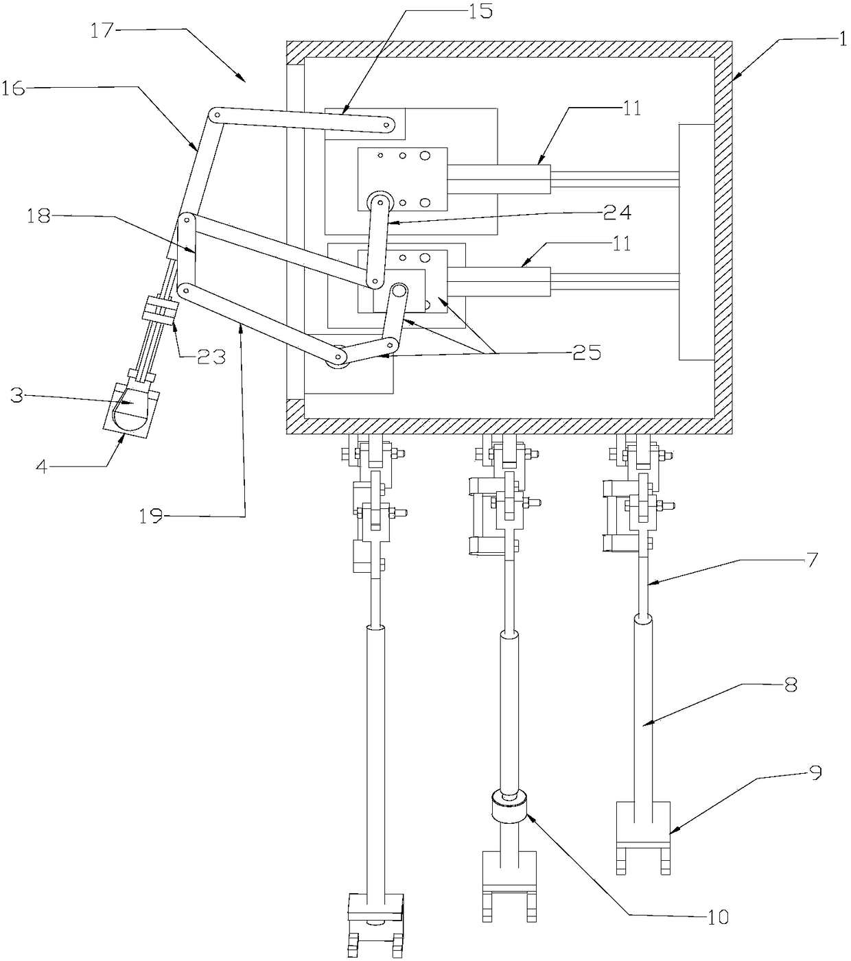 An electromagnetically driven driving robot for automotive testing