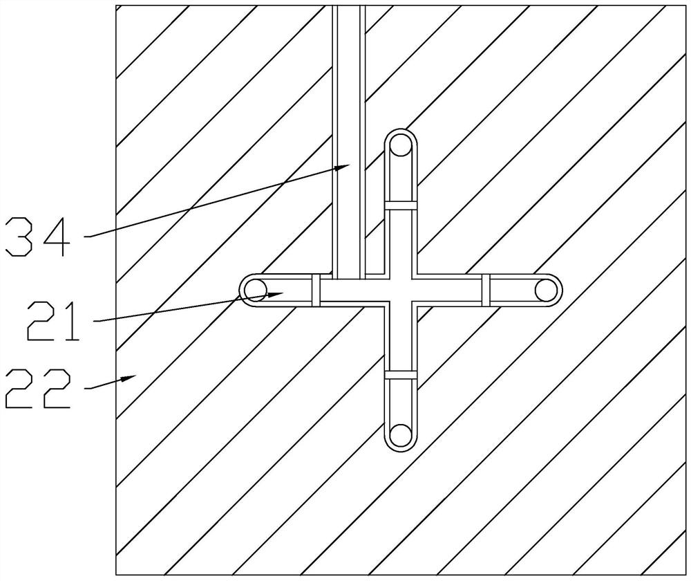 Hollow glass brick butt joint process