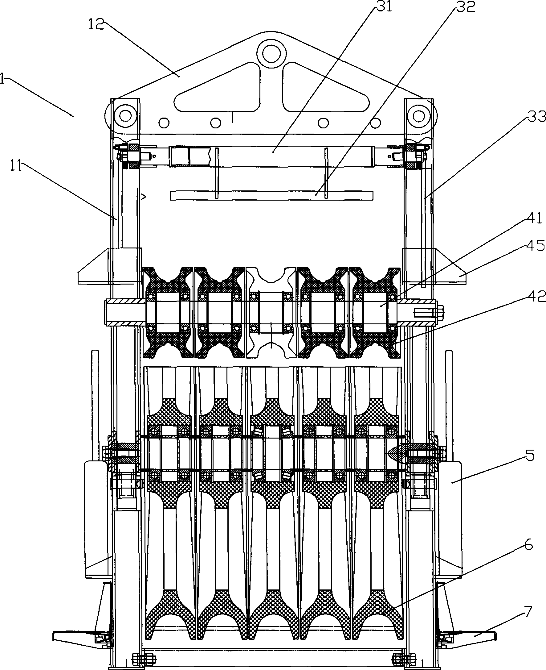 Method suitable for tension stringing of ultra-high voltage wire