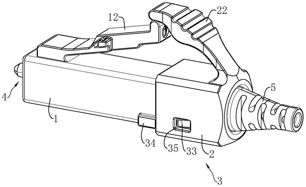 LC type polarization-maintaining connector