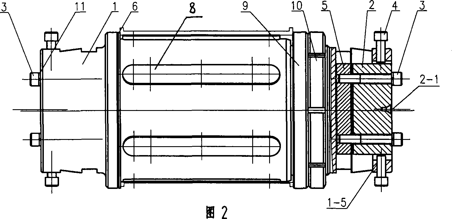 Eccentric shaft with adjustable eccentricity