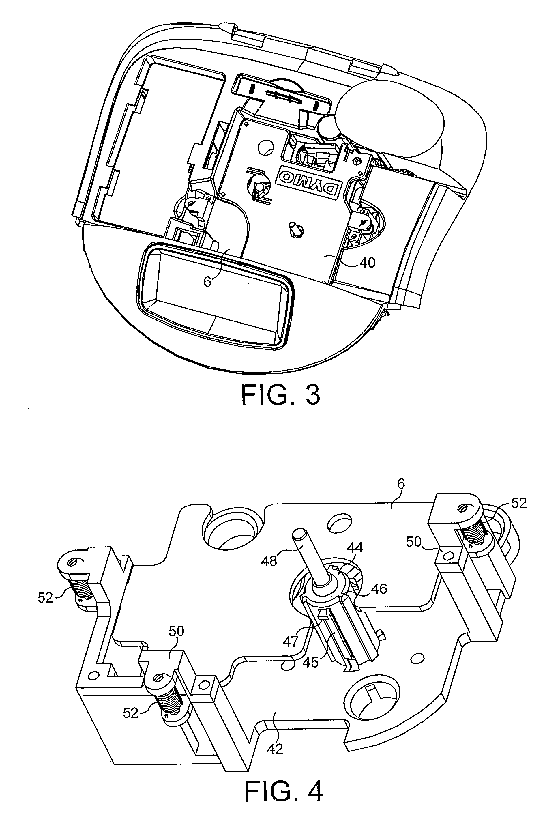 Cassette Locking and Ejecting Arrangement