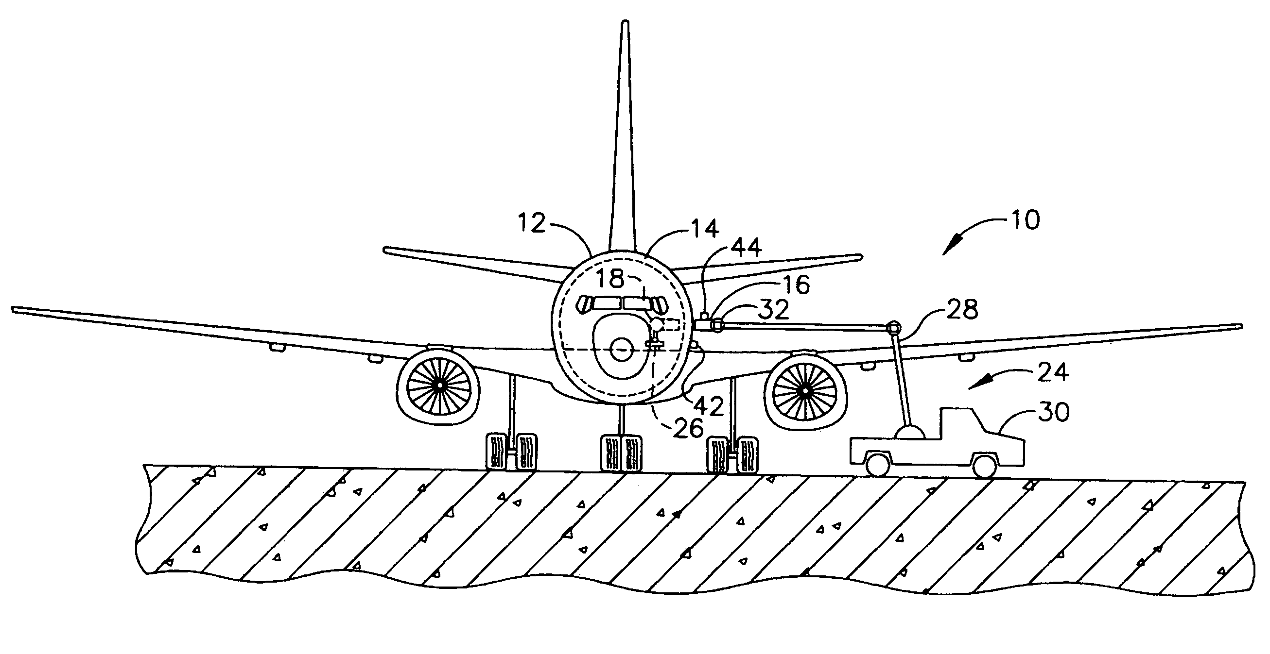 Radiographic inspection of airframes and other large objects