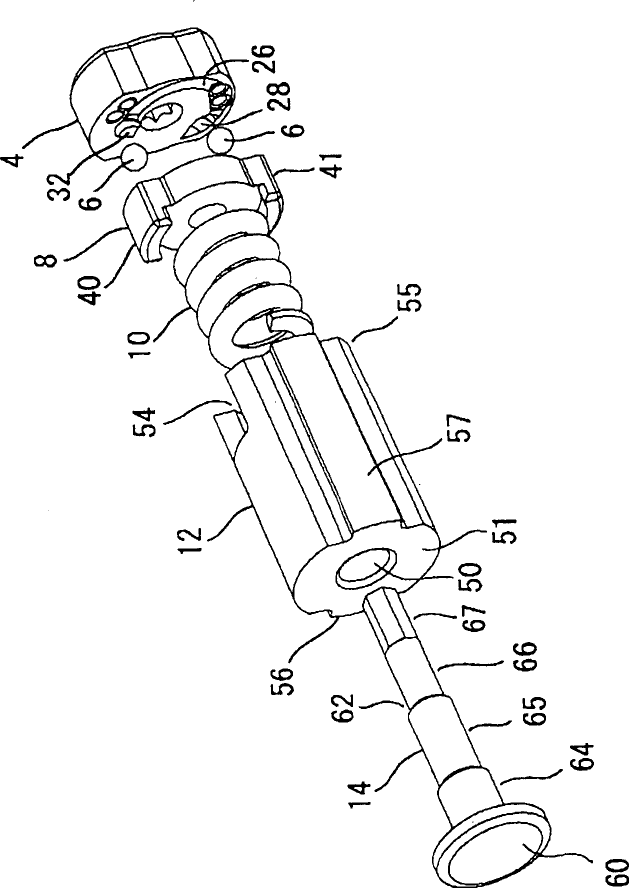 A hinge device and an electronic equipment using the device