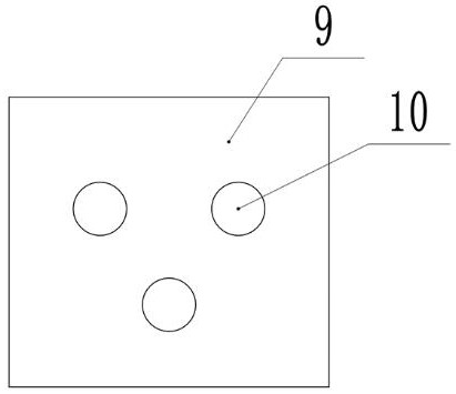 Circulating cableway radar wave flow measurement system