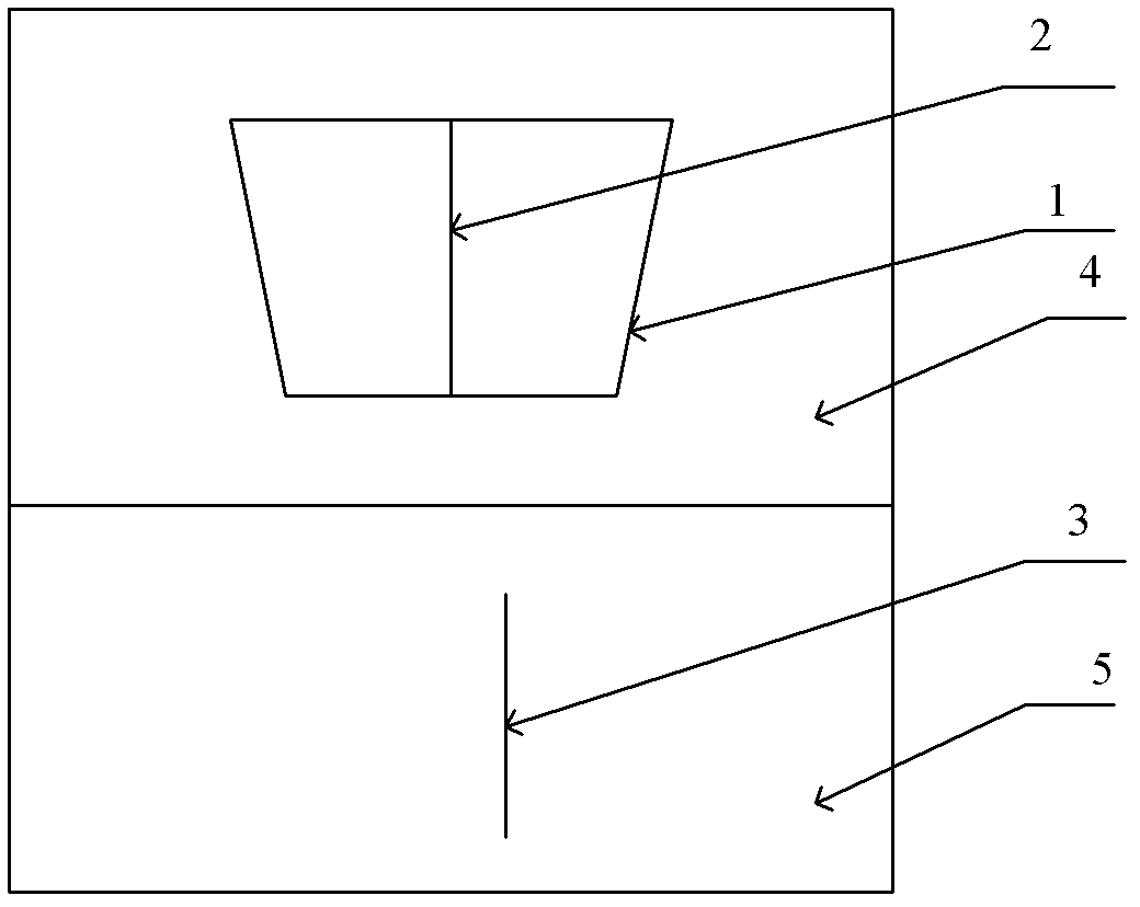 Automatic detection method of track turnout notch