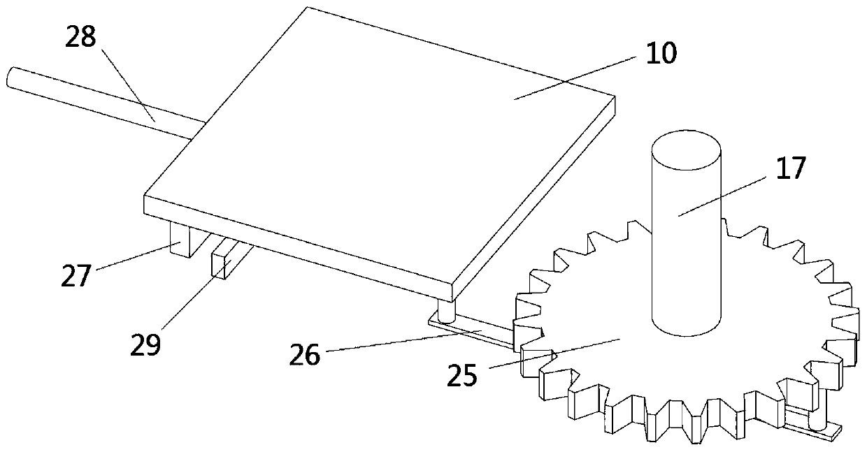 Solid garbage treatment device for municipal construction