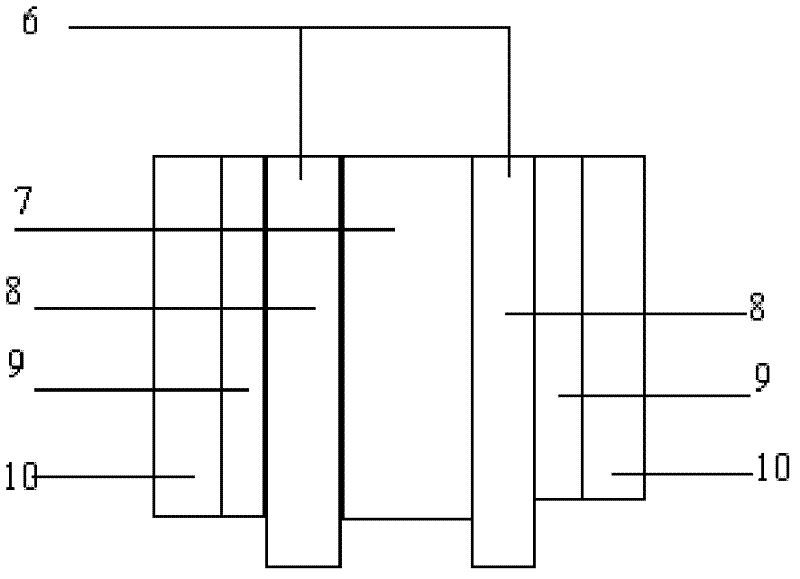 Method for processing wool and polyester blended fabric with rapid high-efficient moisture absorbable and breathable function