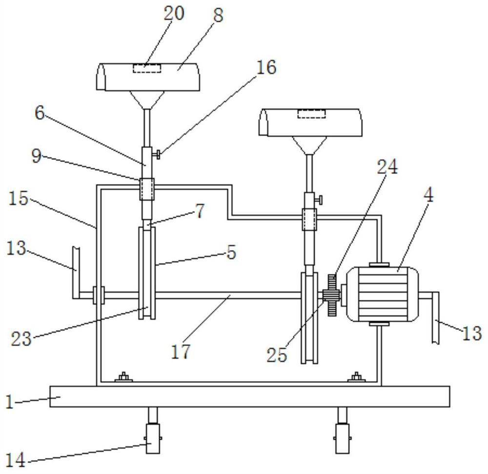 A device for moving the legs of ICU patients